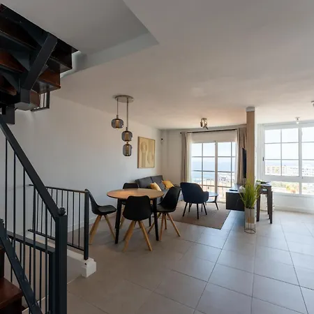 2 Bedroom Amazing Views Ocean Front Sunny Terrace With Pool In Costa Adeje By Aqua Vista Tenerife Apartamento *