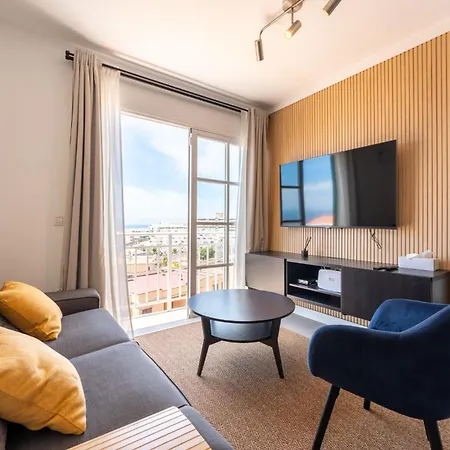 2 Bedroom Amazing Views Ocean Front Sunny Terrace With Pool In Costa Adeje By Aqua Vista Tenerife